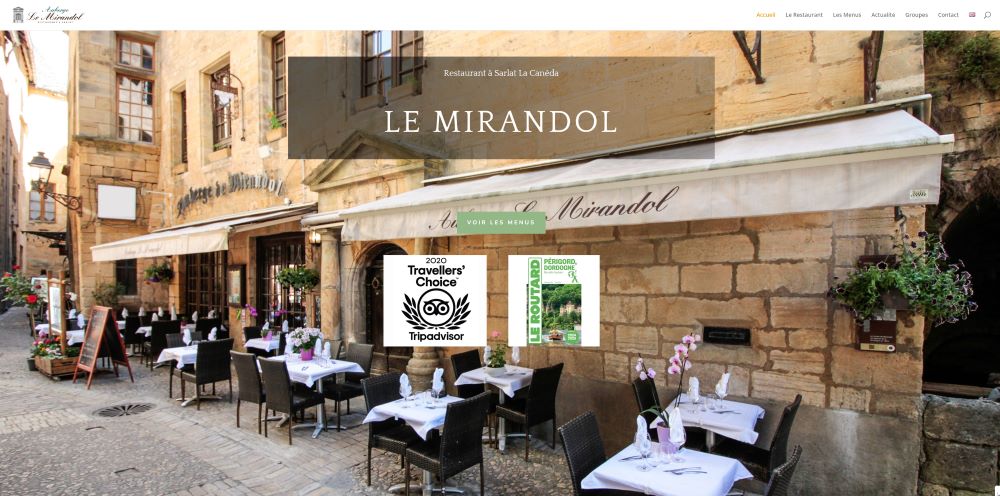 Restaurant le Mirandol Sarlat site DSO
